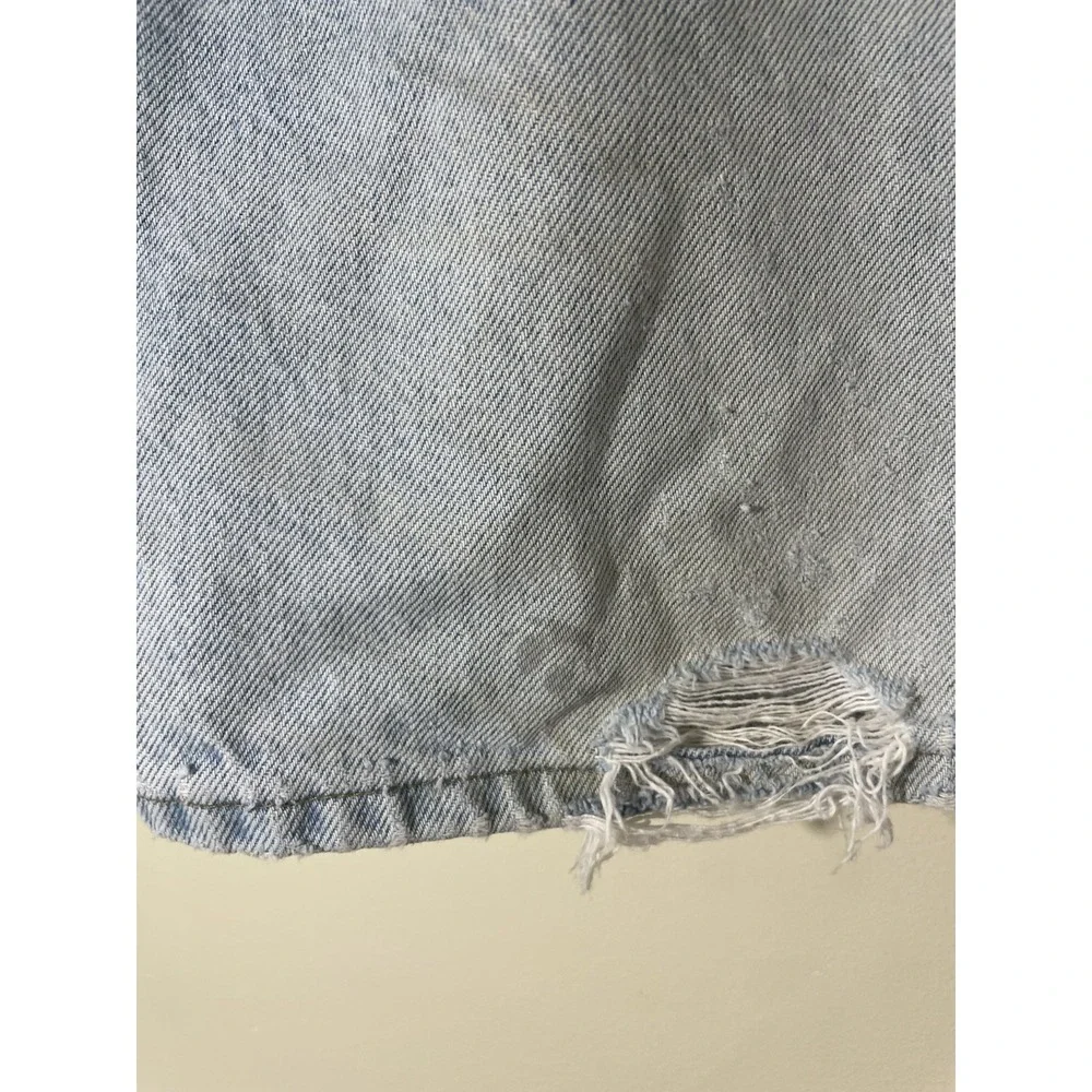 Vintage 90s Carhartt Size 38 B29STW Denim carpenter Shorts Jorts Distressed Work